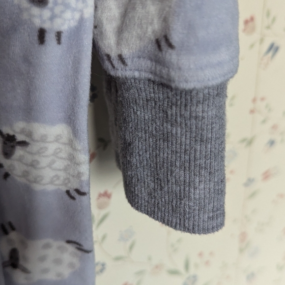 💙 🩶 Cuddl Duds Pajamas Sheep Print Super Soft Sleepover Pajama Party - Picture 5 of 11
